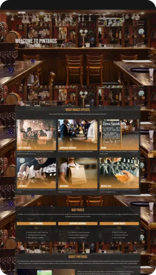 TecNut website example — LightWorld lighting — cool website designs for company websites