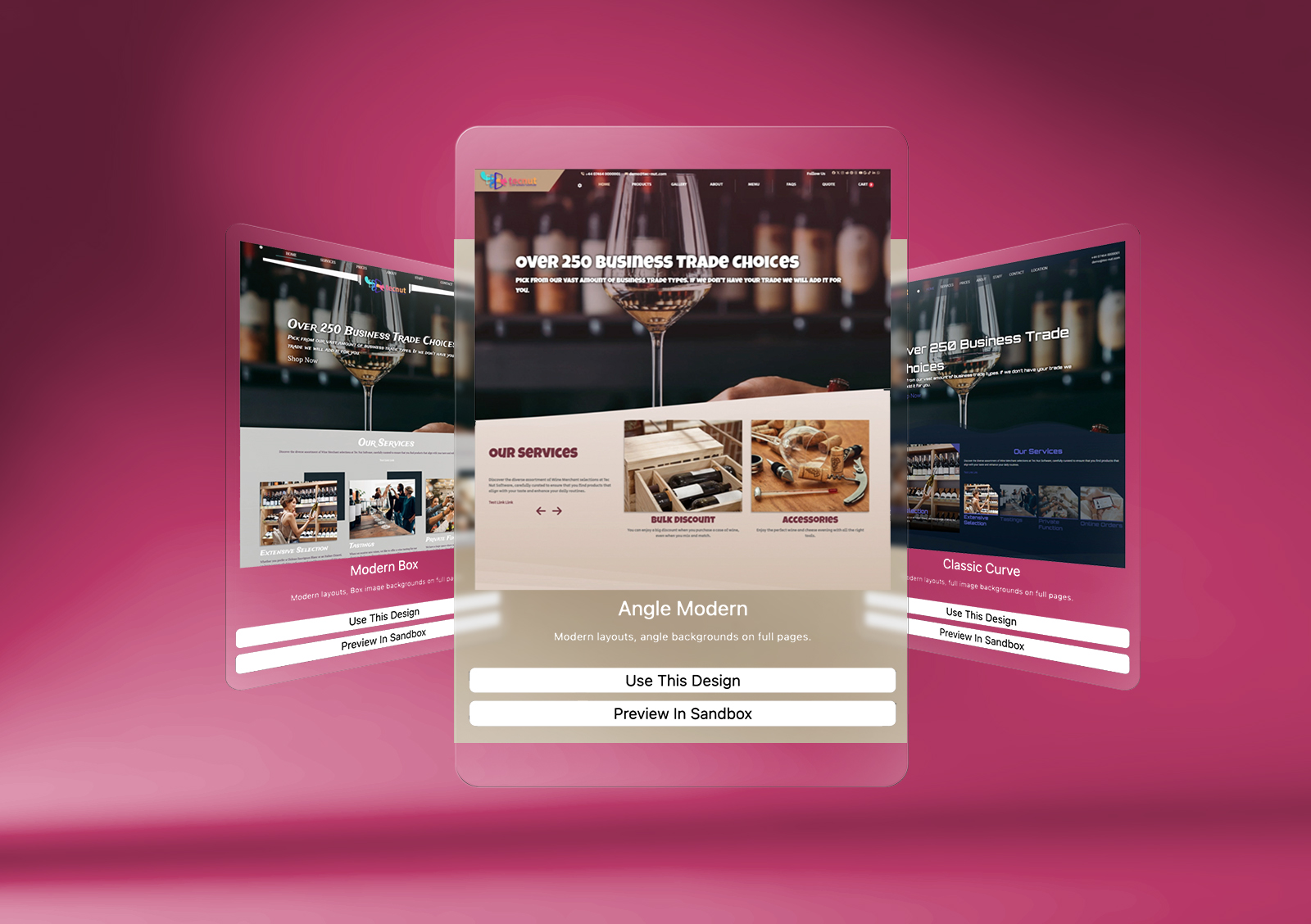 Easy Templates — small business website designs for every industry, from restaurants to consultancies