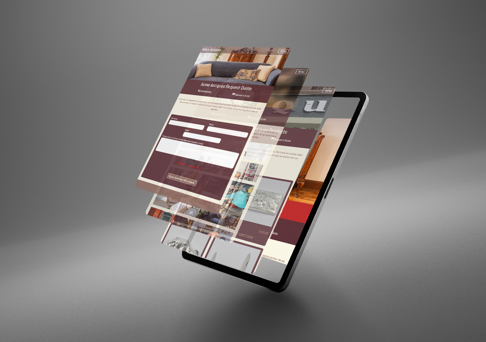Multiple Page Types — building a small business website with galleries, blogs and booking forms